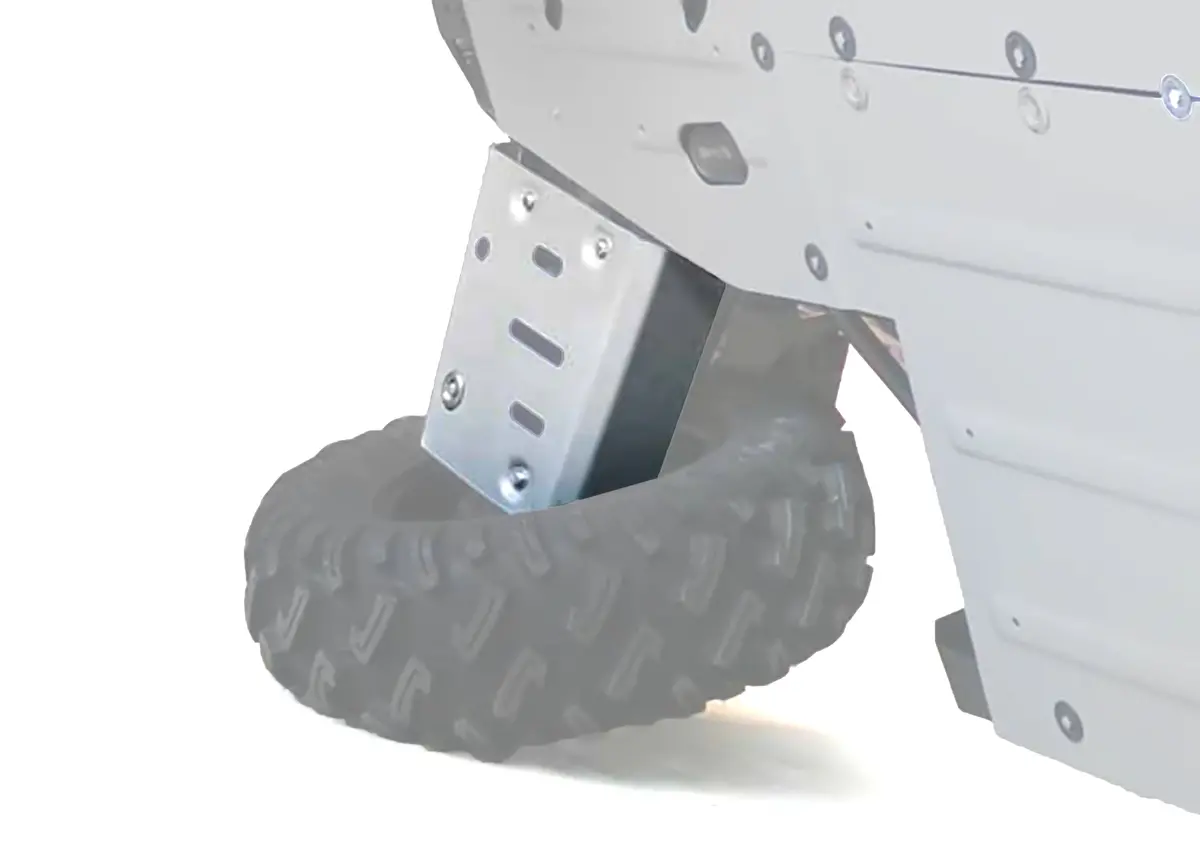 Polaris General / 4 Alloy Rear A Arm Guards 1