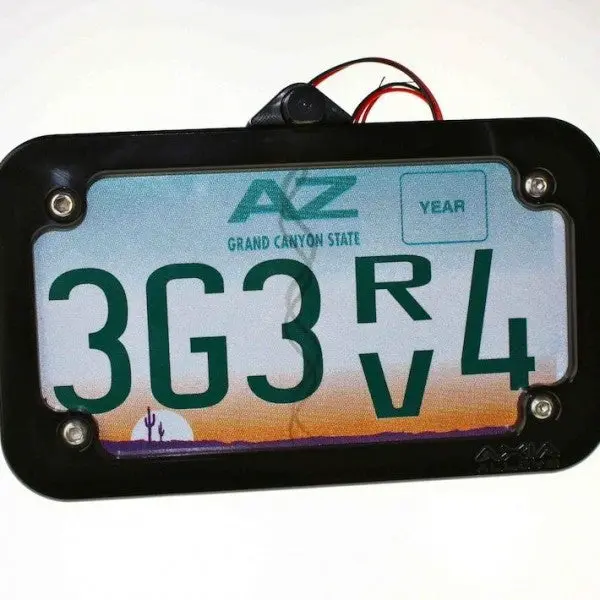 Tube Mounted License Plate Frame By Axia Alloys 1