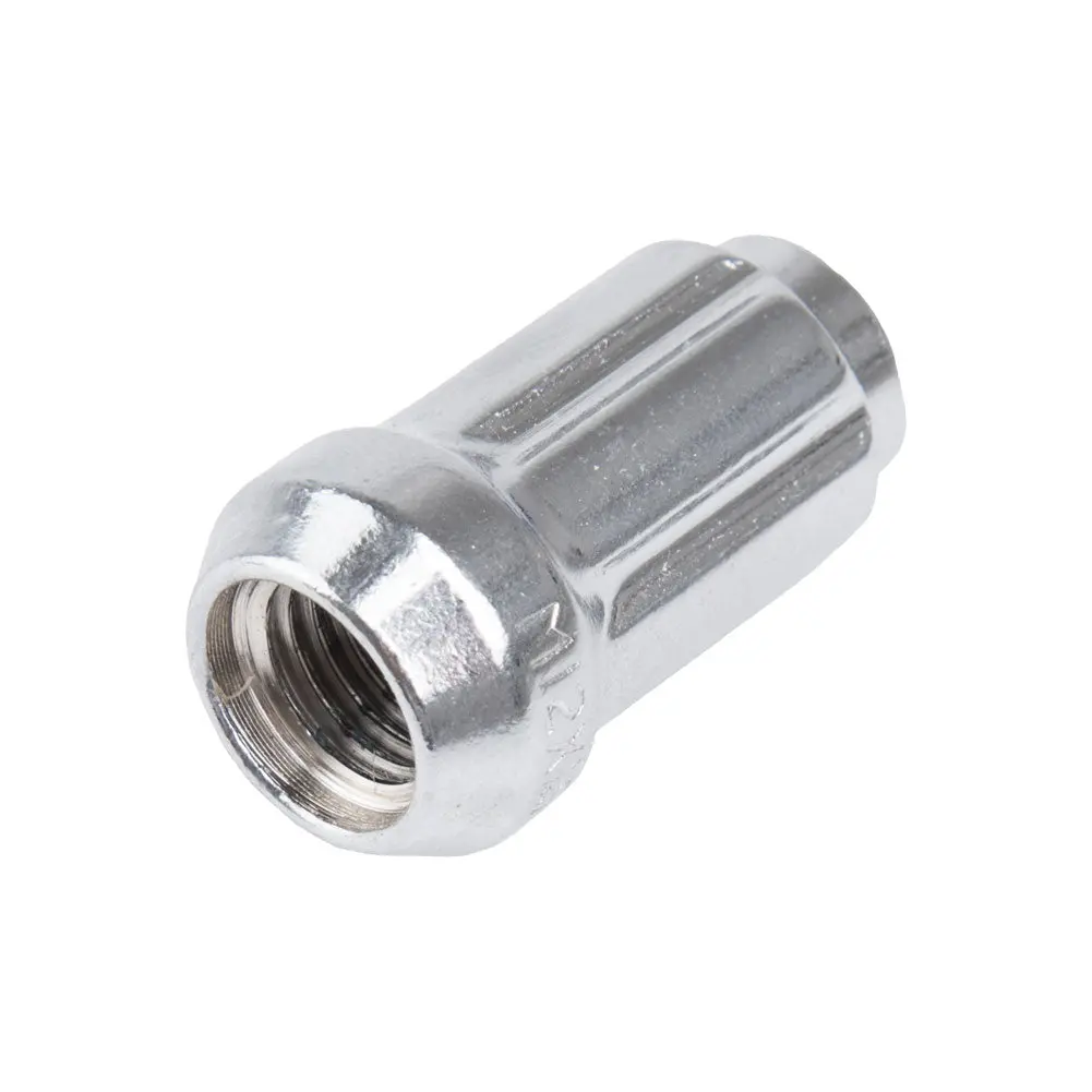 Gorilla Lug Nuts (Splined) - 5 Lug Wheel Installation Kit W/ Valve Stems (Black Or Chrome) 4