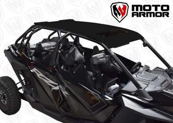 Moto Armor Aluminum Roof (With Sunroof) Rzr Pro Xp 4 & Rzr Turbo R 4 Seat 1