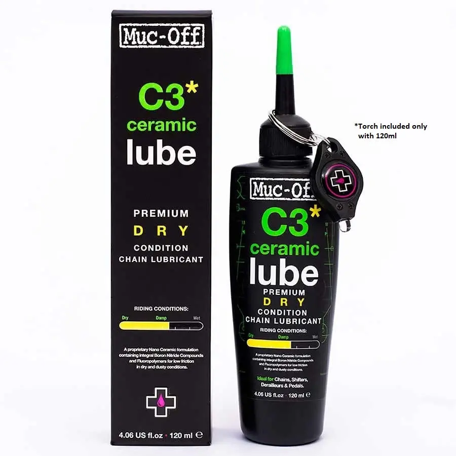 Muc-Off C3 Dry Ceramic Chain Lubricant 1