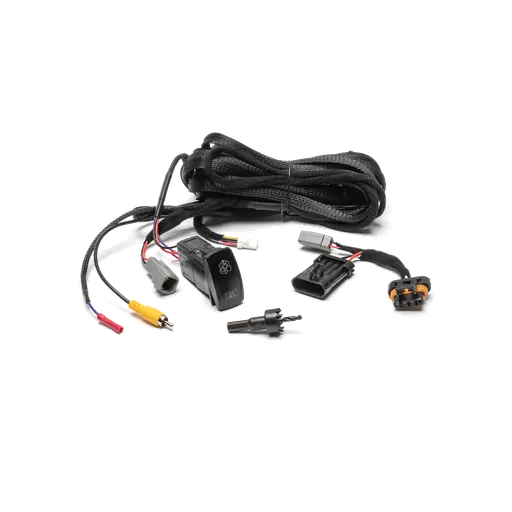 Camera Plug And Play Harness And Mounting Kit For Select Rzr Models By Rockford Fosgate 1