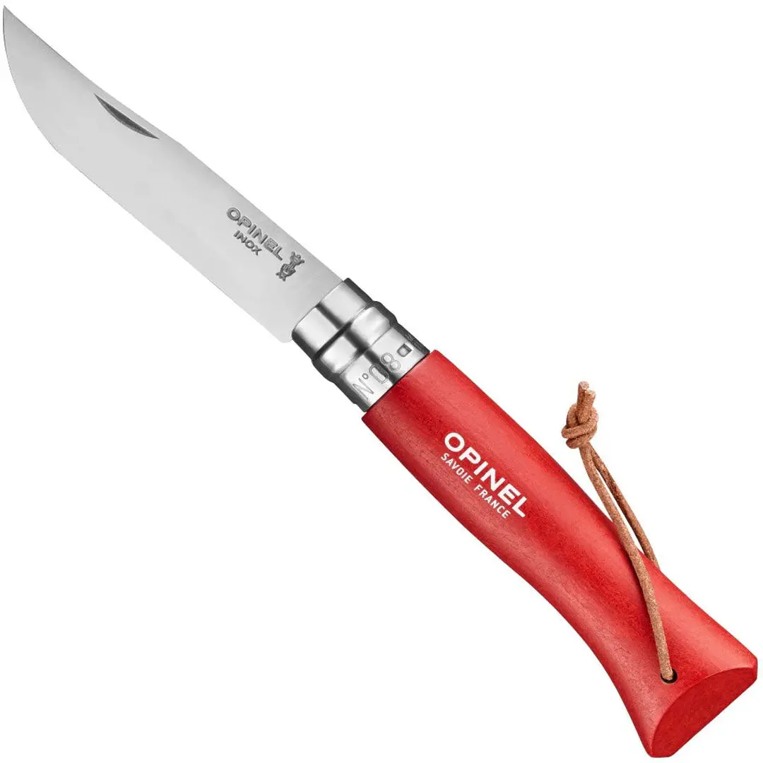 No.08 Stainless Steel Folding Knife With Lanyard 1