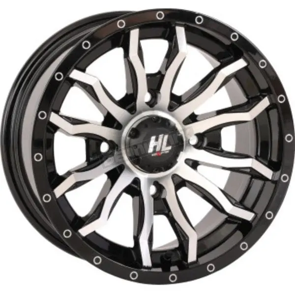 High Lifter Gloss Black/Machined Hl21 20X7 Wheel 1