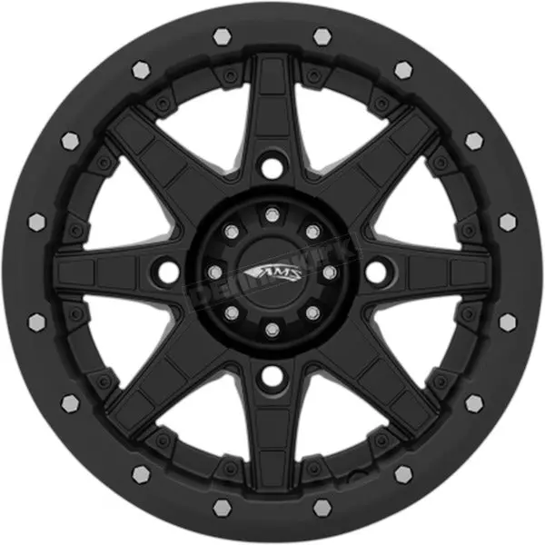 Ams Black Roll'n 106 15 X 7 Beadlock Wheel 1