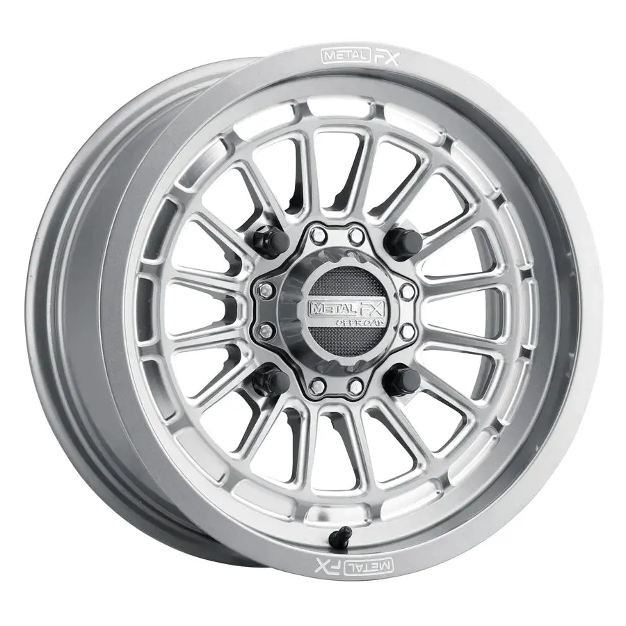 Metal Fx -Delta Non-Beadlock | Gunmetal Contrast Cut | 4X156 | Polaris / Kawasaki / Yamaha 2019+ 1