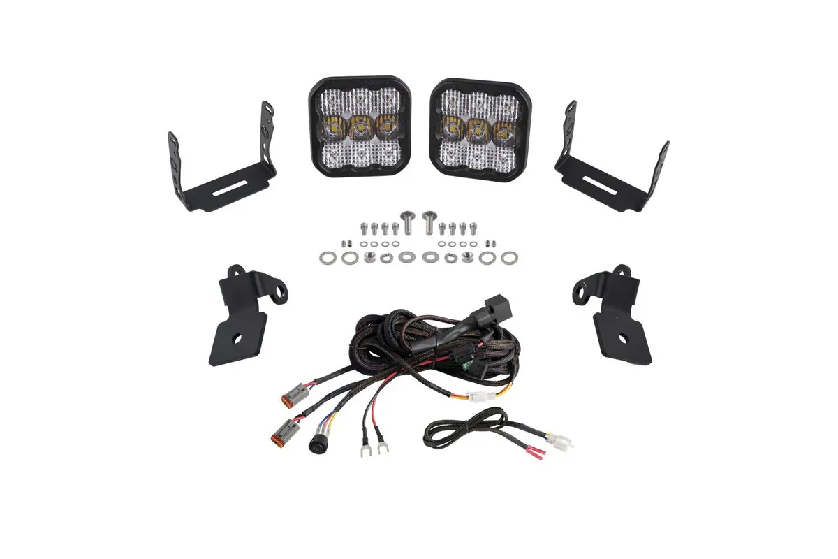 Diode Dynamics Stage Series A-Pillar Pod Kit For 2020-2023 Polaris Rzr Pro 1