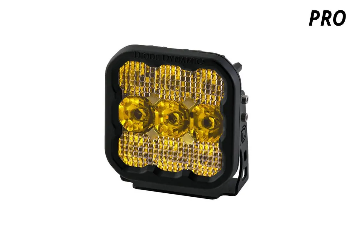 Diode Dynamics Stage Series 5" Yellow Pro Led Pod (One) 1