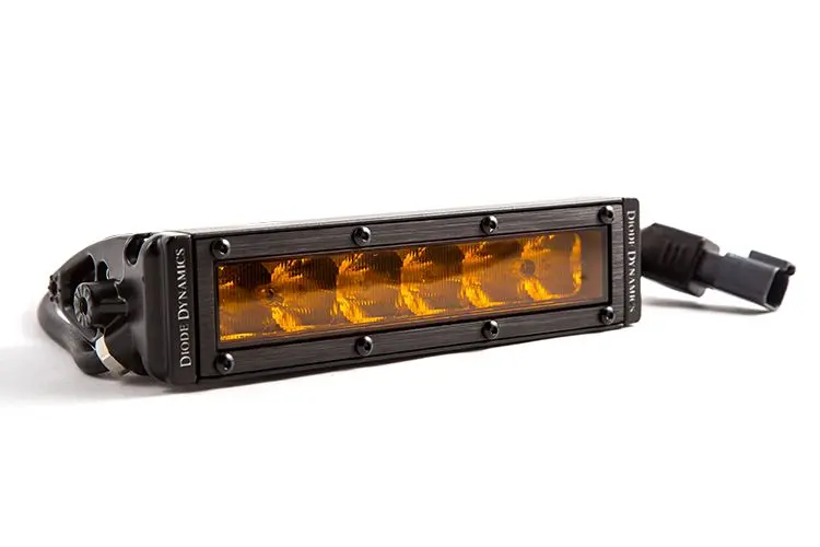 Diode Dynamics Stage Series 6" Sae Amber Light Bar (One) 1