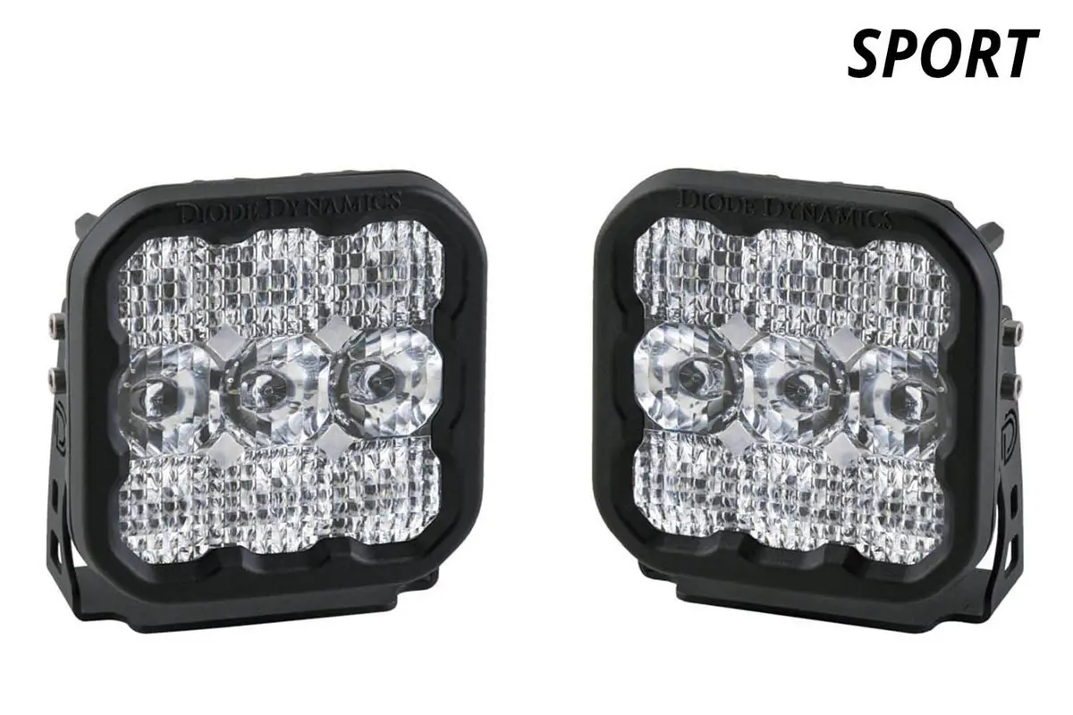 Diode Dynamics Stage Series 5" White Sport Led Pod (Pair) 1
