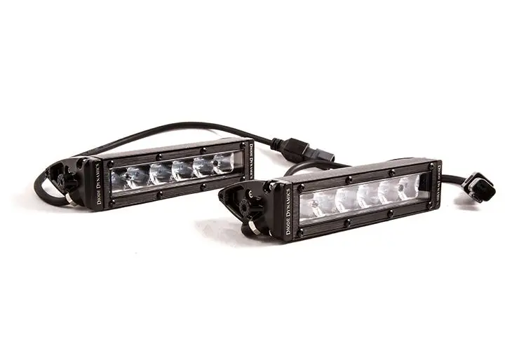 Diode Dynamics Stage Series 6" Sae/Dot White Light Bar (Pair) 1