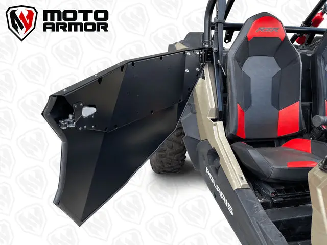 Moto Armor Aluminum Doors For Rzr 2 Seat Xp 1000, Xp Turbo, And Turbo S 2