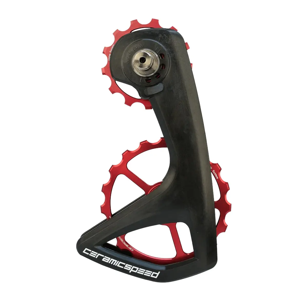 Ospw 5 Spoke Shimano 9250/8150 Ceramic Speed, Red 1