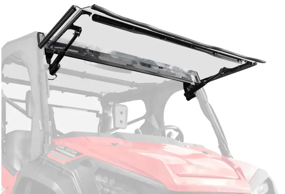 Super Atv Honda Pioneer 1000 Maxdrive Power Flip Windshield 1