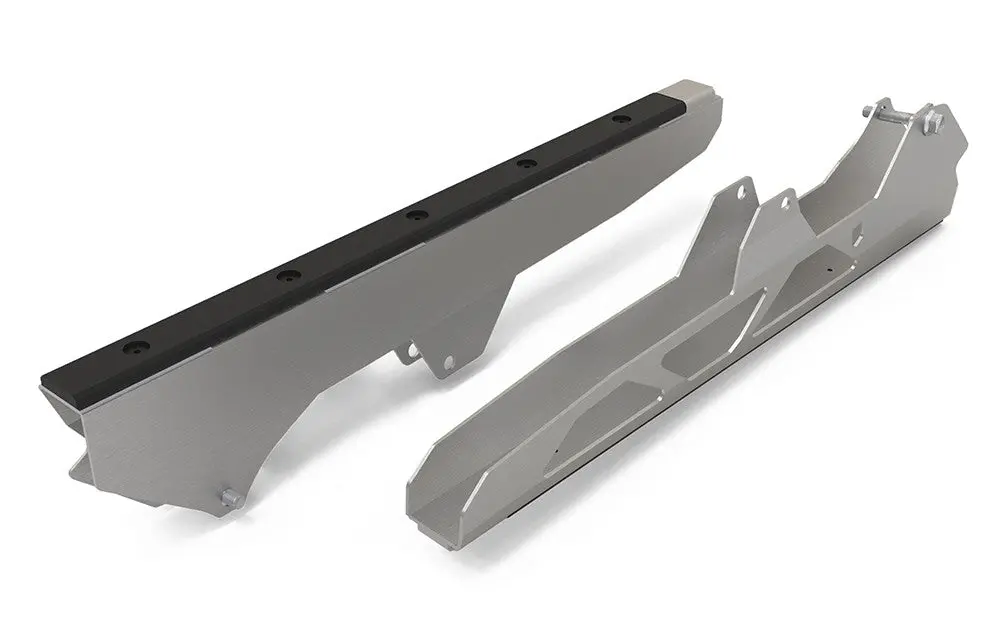 Rzr Pro Xp / Pro Xp 4 Trailing Arm Guards Aluminum Protection With Hmw Slider By Pro Armor 1