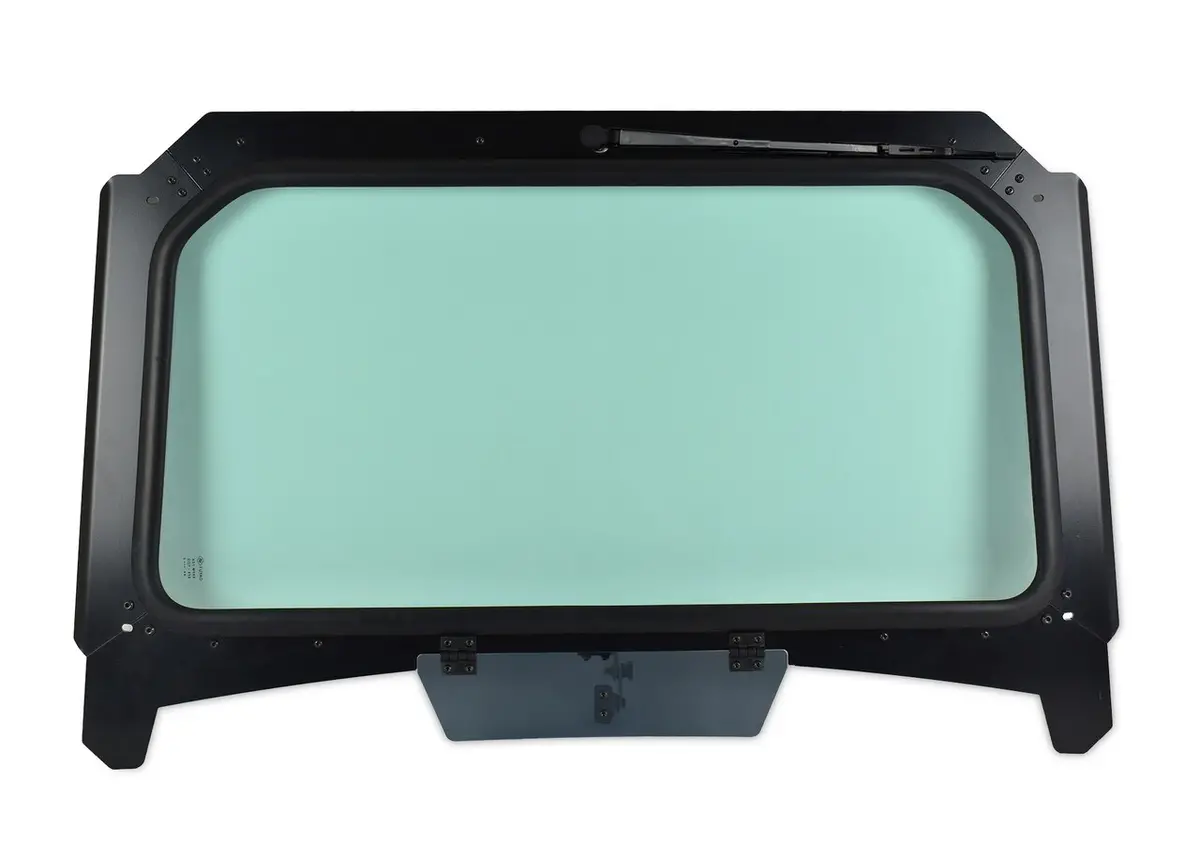 Black Vented Glass Windshield For 2019+ Rzr With Wiper By Utvzilla 2