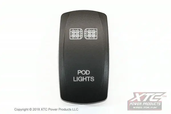 Xtc Carling Switch With Pod Lights Actuator/Rocker 1