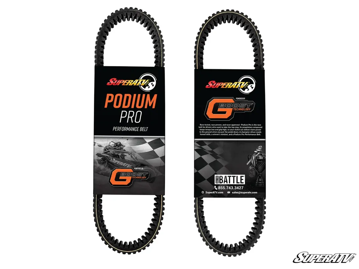 Durable CVT Drive Belt by SuperATV — Engineered for Polaris RZR Models - Image 3