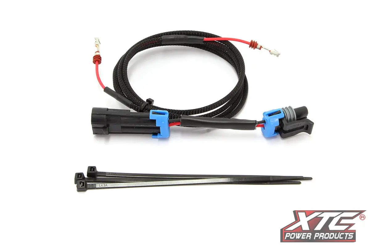 Polaris Rzr Headlight Halo Power From Fang Lights Adapter By Xtc Power Products 1