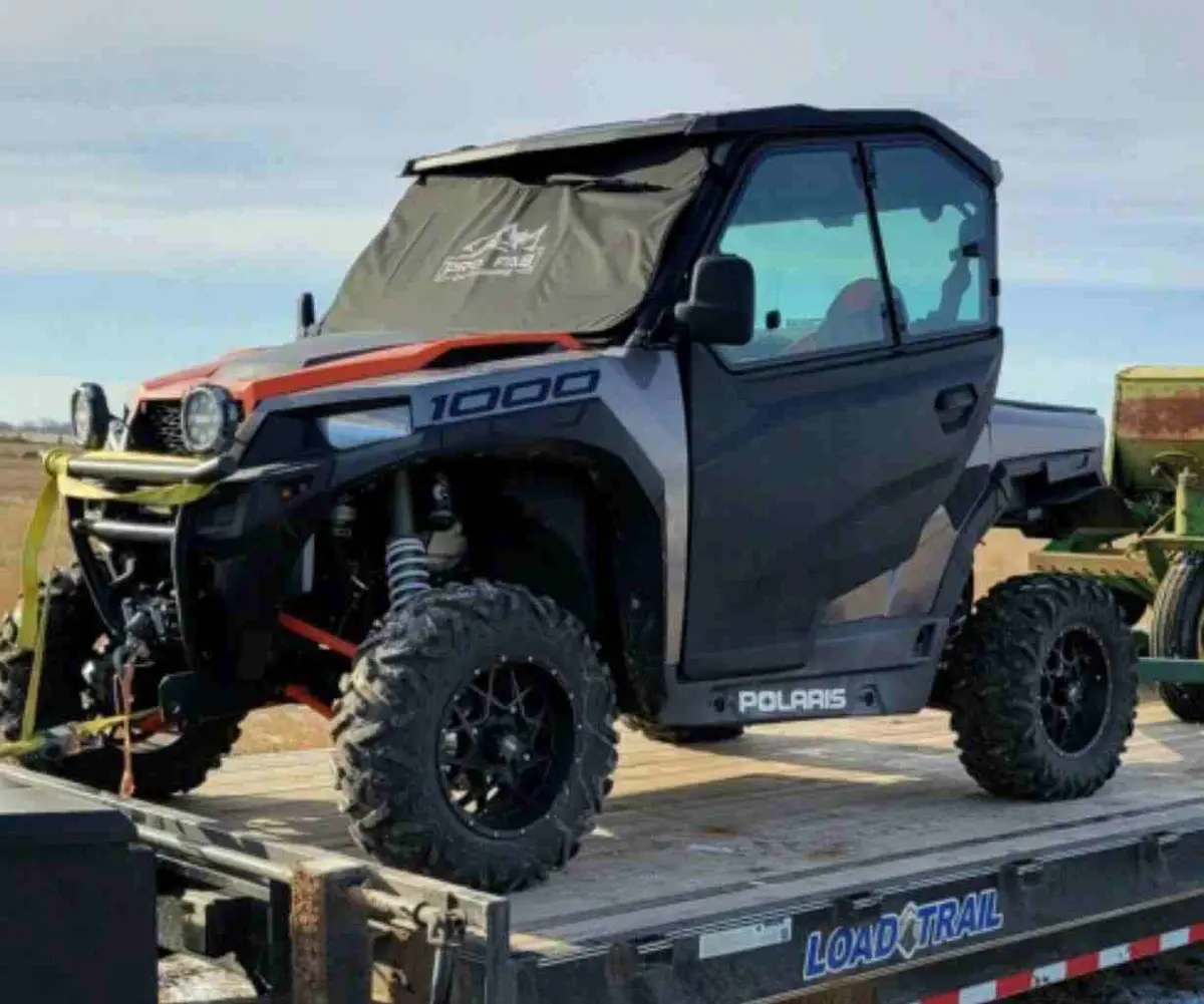 Padded Windshield Cover For Polaris General By Pro Fab Outdoors 1