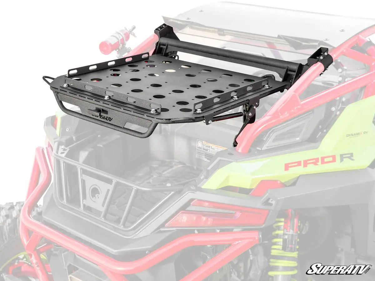 Super Atv Polaris Rzr Pro R Cargo Rack Alpha 1