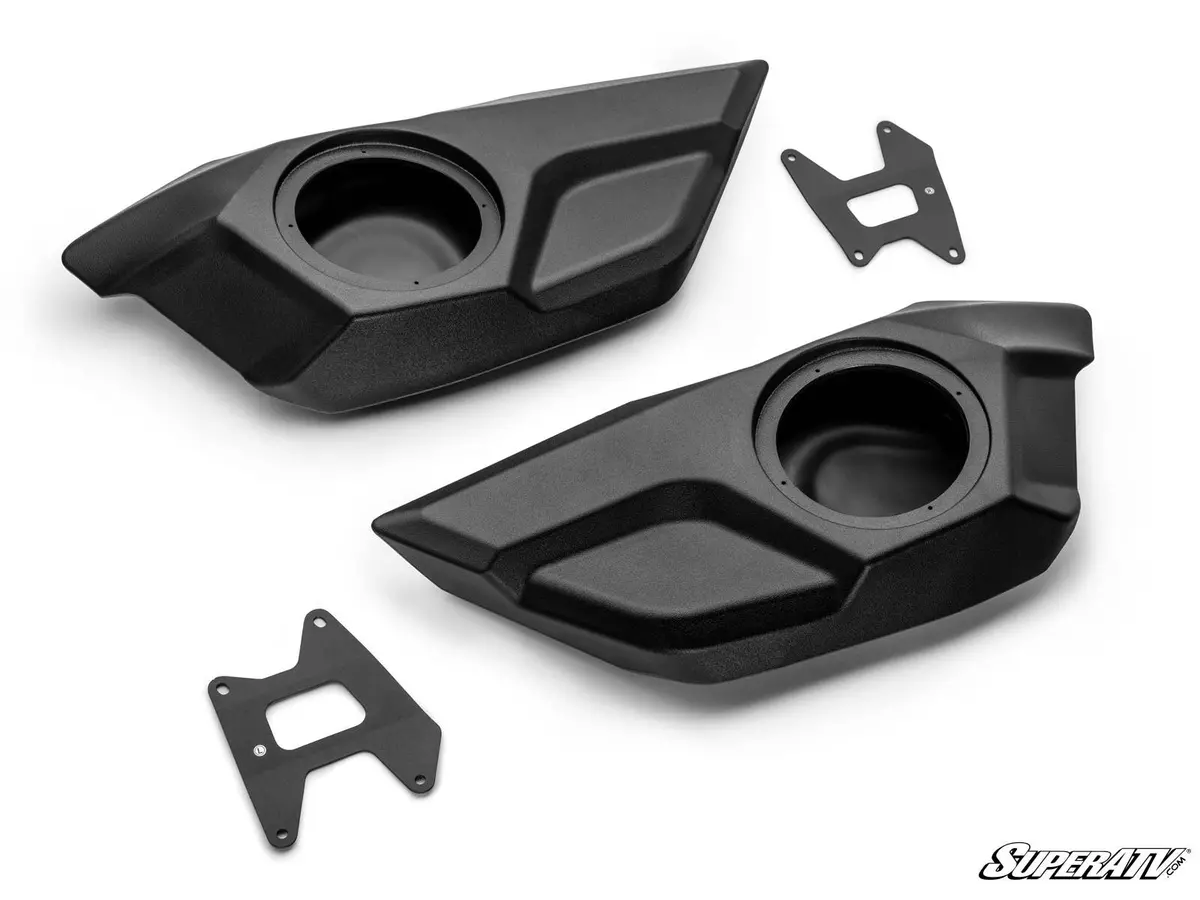 Superatv Metra 6.5" Speaker Door Pods For Polaris Rzr Pro R 1