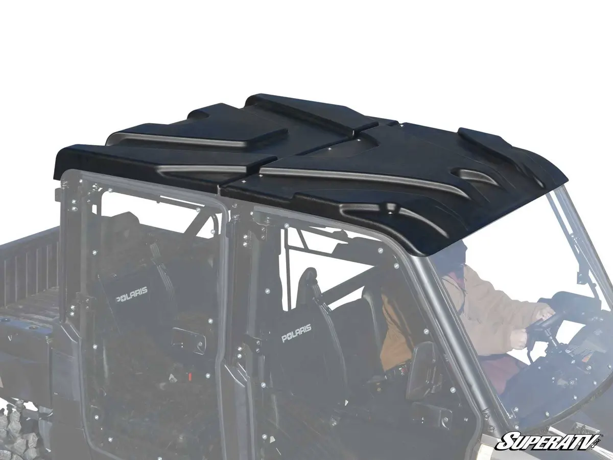 Superatv Polaris Ranger Crew Plastic Roof 1