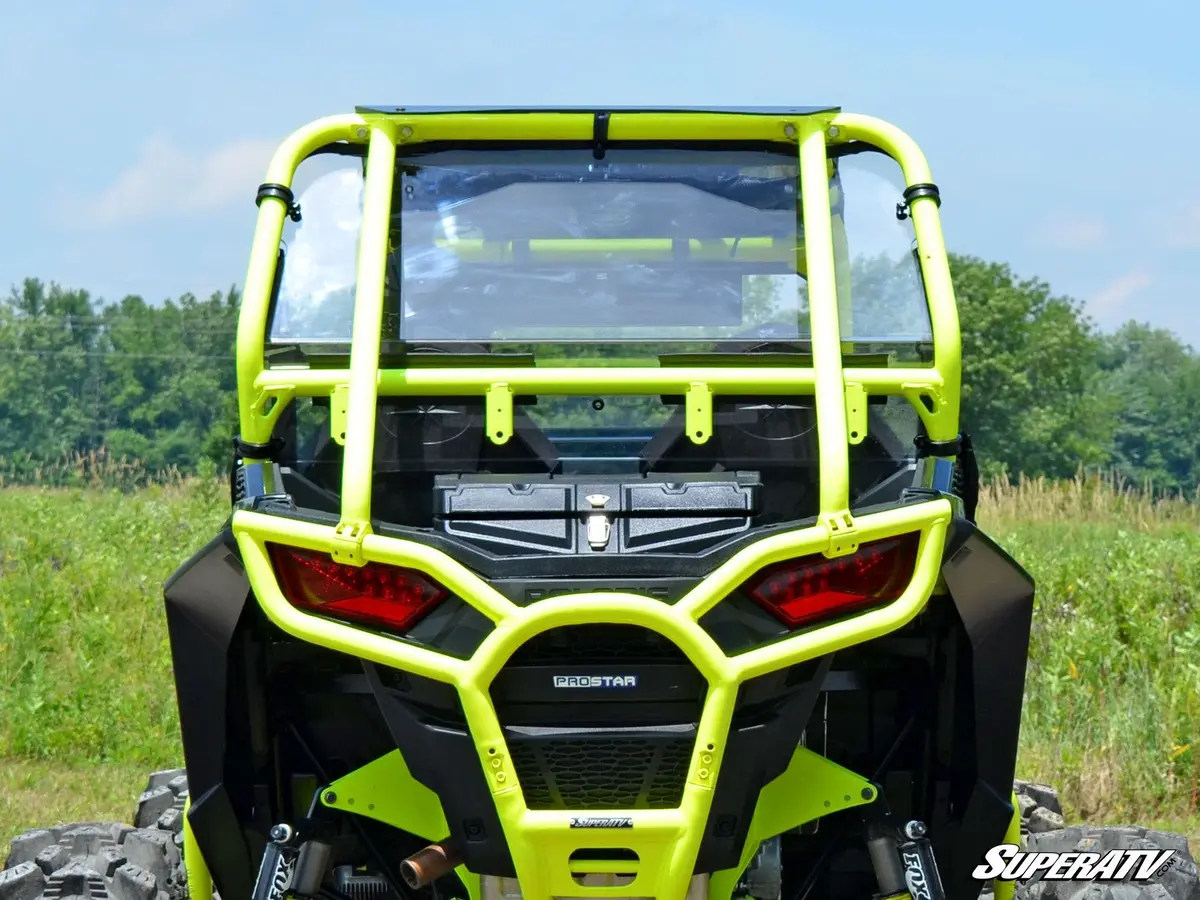 Polaris Rzr S 1000 Rear Windshield By Superatv 1