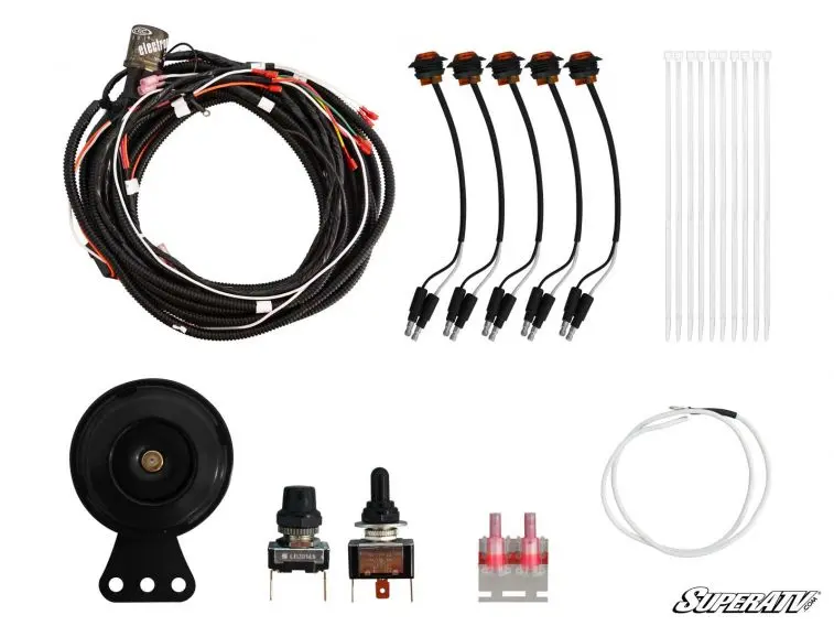 Polaris Ranger 1000 2018 + Plug & Play Turn Signal Kit (6 Led Kit) By Superatv 1