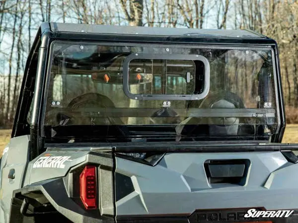 Superatv Polaris General Xp 1000 Sliding Rear Windshield 2