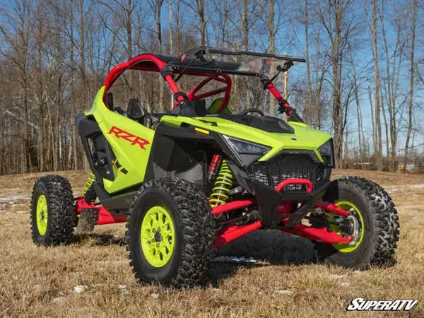 Super Atv Polaris Rzr Turbo R Scratch-Resistant Flip Windshield 2
