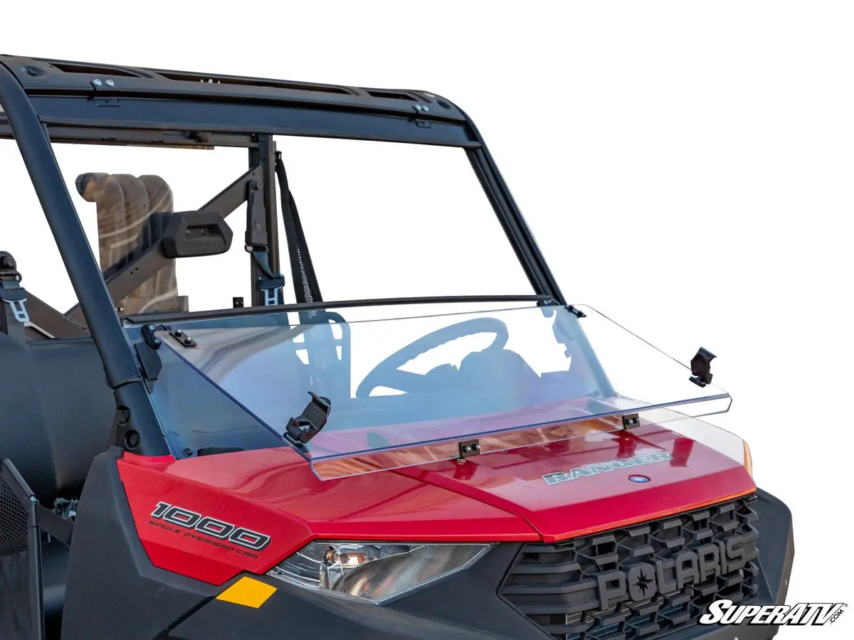 Polaris Ranger Xp 570 3-In-1 Windshield By Superatv 1