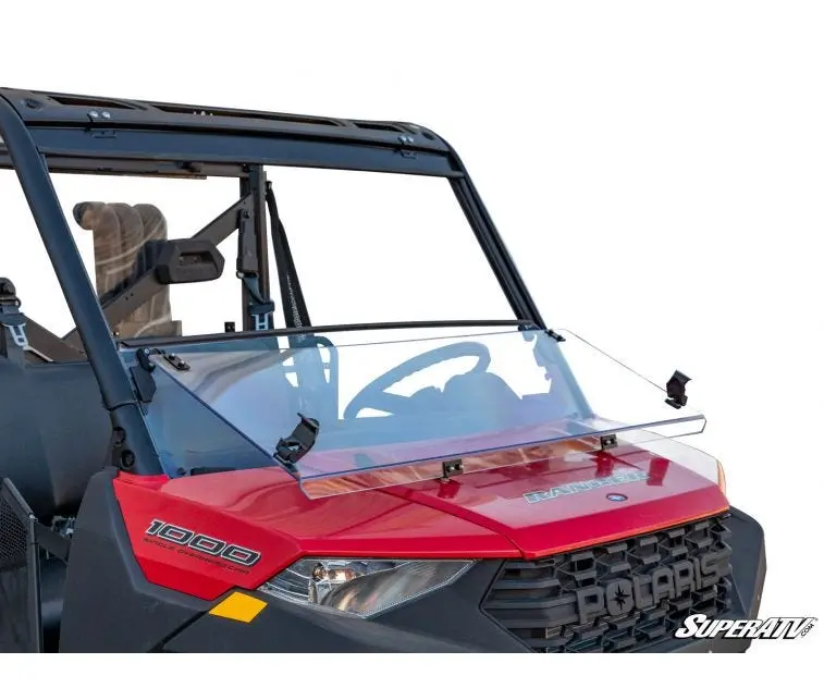 Superatv Polaris Ranger Xp 570 3-In-1 Windshield 1
