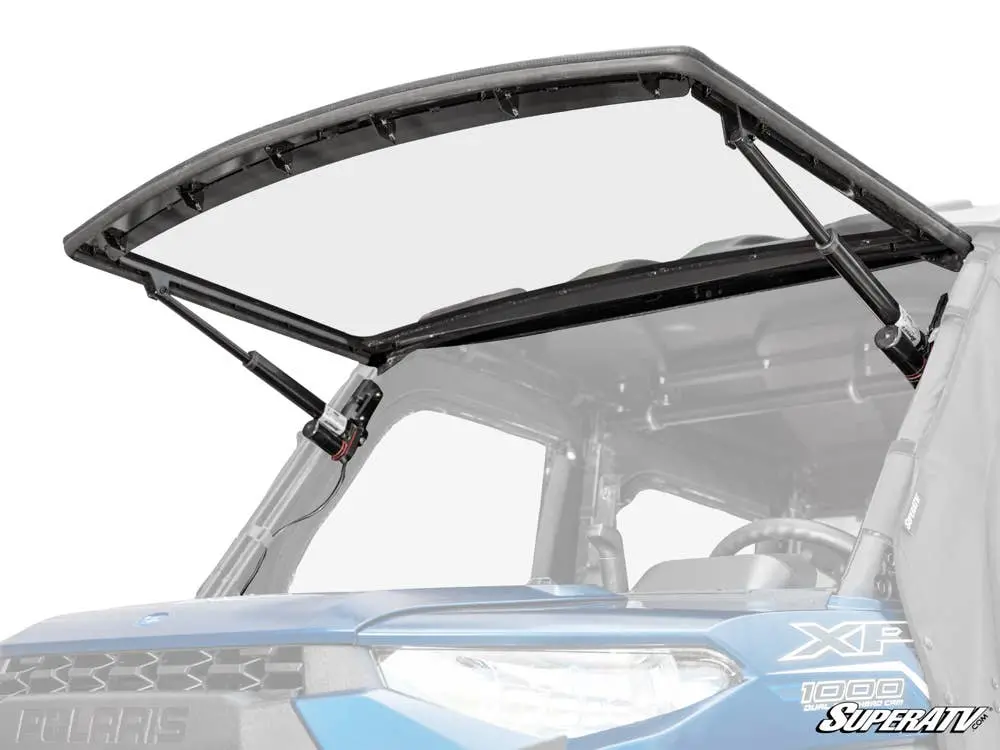 Super Atv Polaris Ranger Xp 1000 Powered Flip Windshield 1