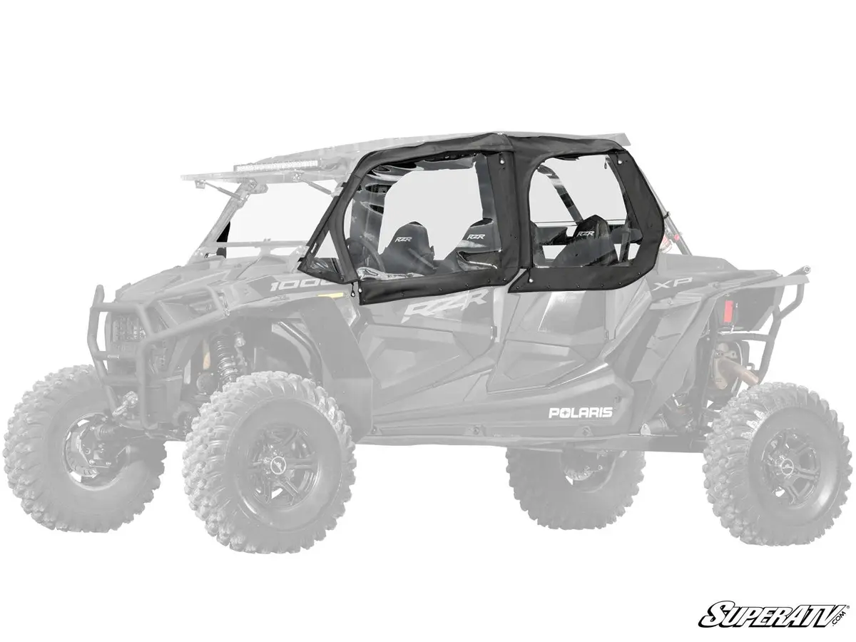 Superatv Polaris Rzr Xp 4 1000 Primal Soft Cab Enclosure Upper Doors 1