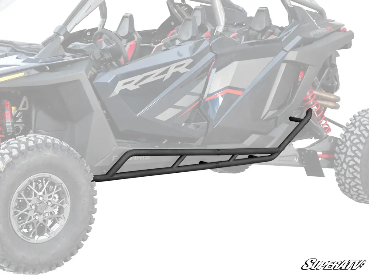 Polaris Rzr Pro R 4 Rock Slider Nerf Bars 1