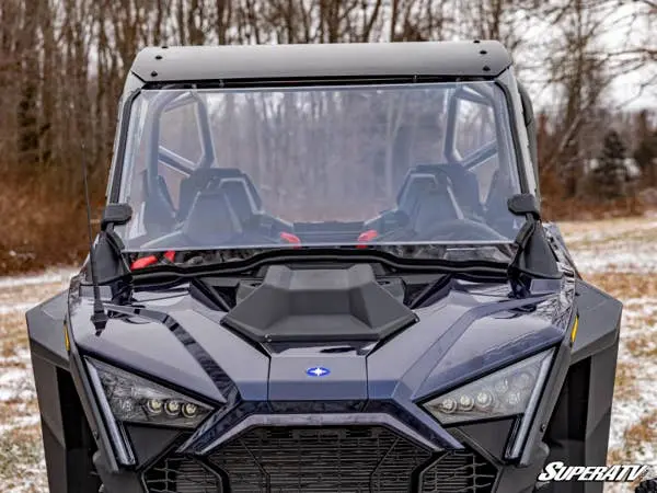 Super Atv Polaris Rzr Turbo R Scratch-Resistant Full Windshield 2