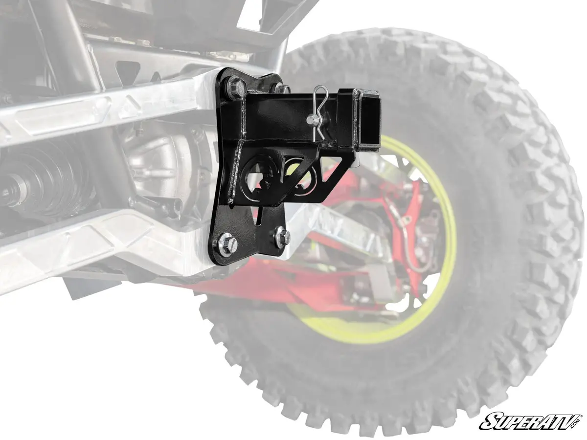 Super Atv Polaris Rzr Pro R Rear Receiver Hitch 1
