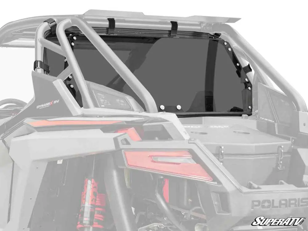 Super Atv Polaris Rzr Turbo R Rear Windshield 1