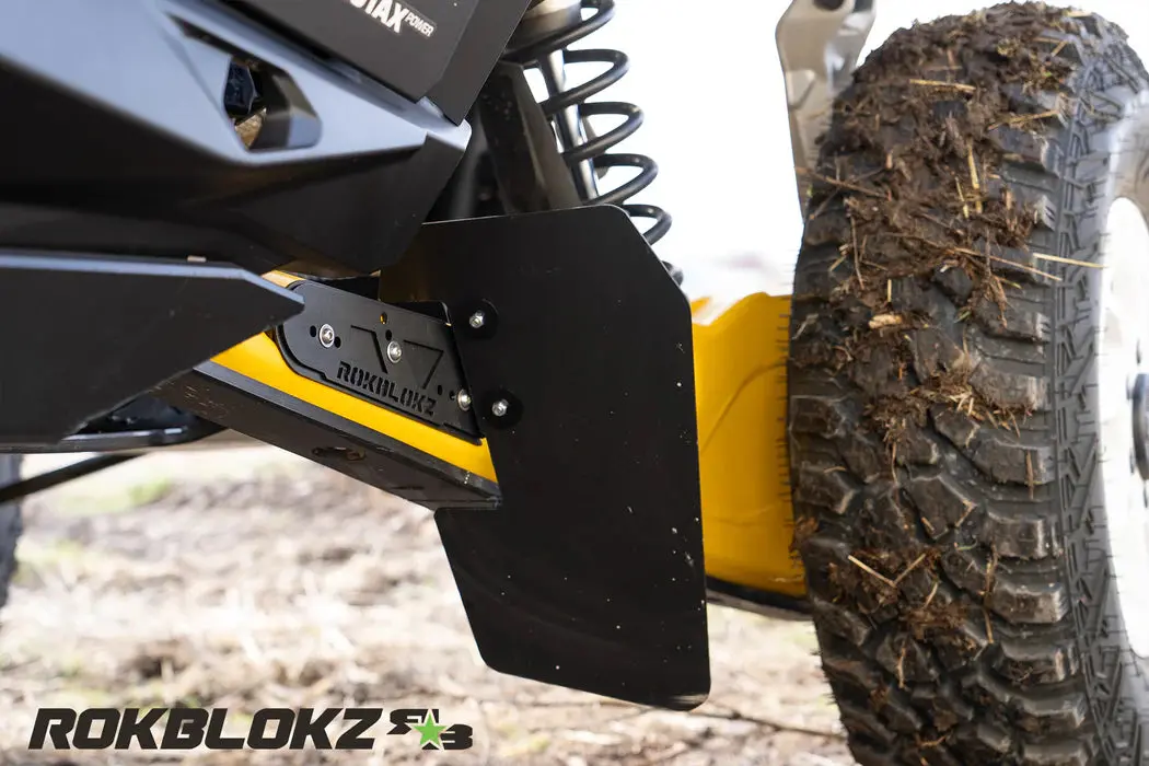 Rokblokz Can-Am Maverick R 2024+ Trailing Arm Guards/Flaps 1