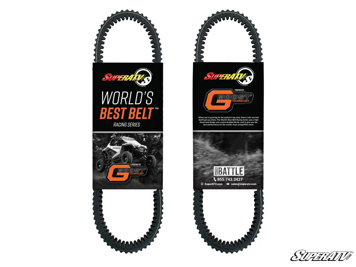 Superatv Can-Am Maverick X3 Heavy-Duty Gboost Drive Belts 7