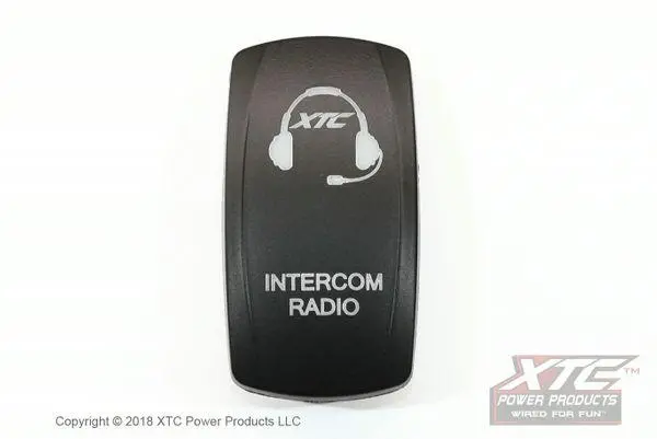 Xtc Carling Led Switch With Intercom/Radio Actuator/Rocker 1