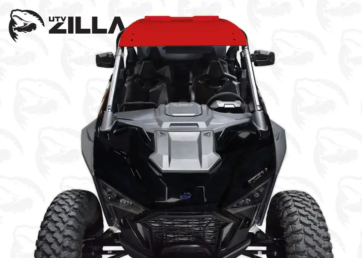 Utvzilla Red Aluminum Roof For Rzr Pro 4 2