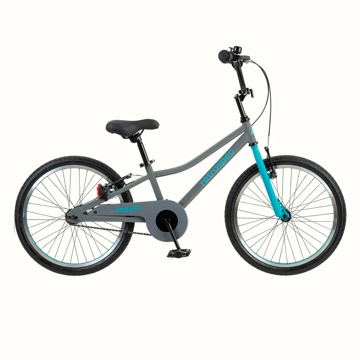 Retrospec Koda Plus 20" Kids Bike, Gray/Coastal Blue Gloss 2