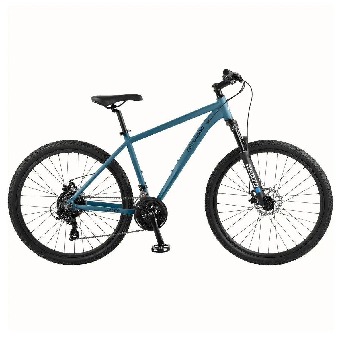 Retrospec Ascent 27.5" Mountain Bike - 21 Speed, Blue 1