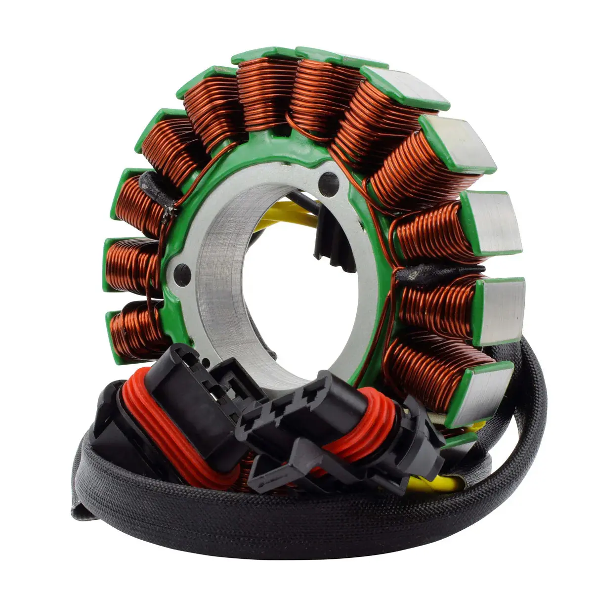 900W Splyt Stator + Regulator + Dual Battery Isolator + Flywheel + Puller For Polaris Ranger Rzr Sportsman 2013-2025 By Rm Stator 2