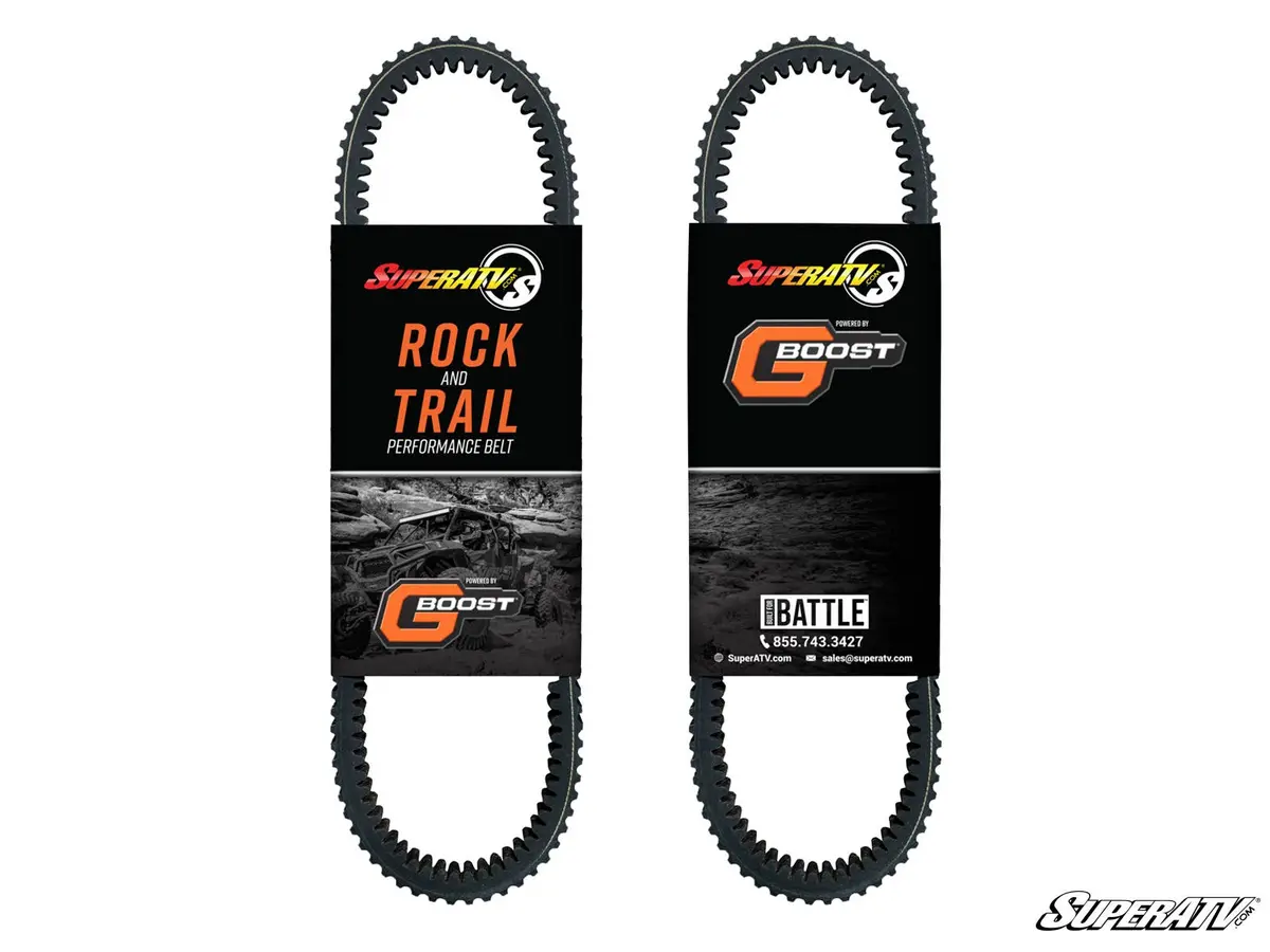 Superatv Can-Am Maverick X3 Heavy-Duty Gboost Drive Belts 4