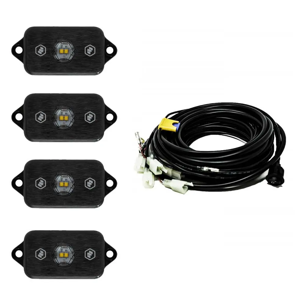 Baja Designs Led Rock Light Kit Clear 1