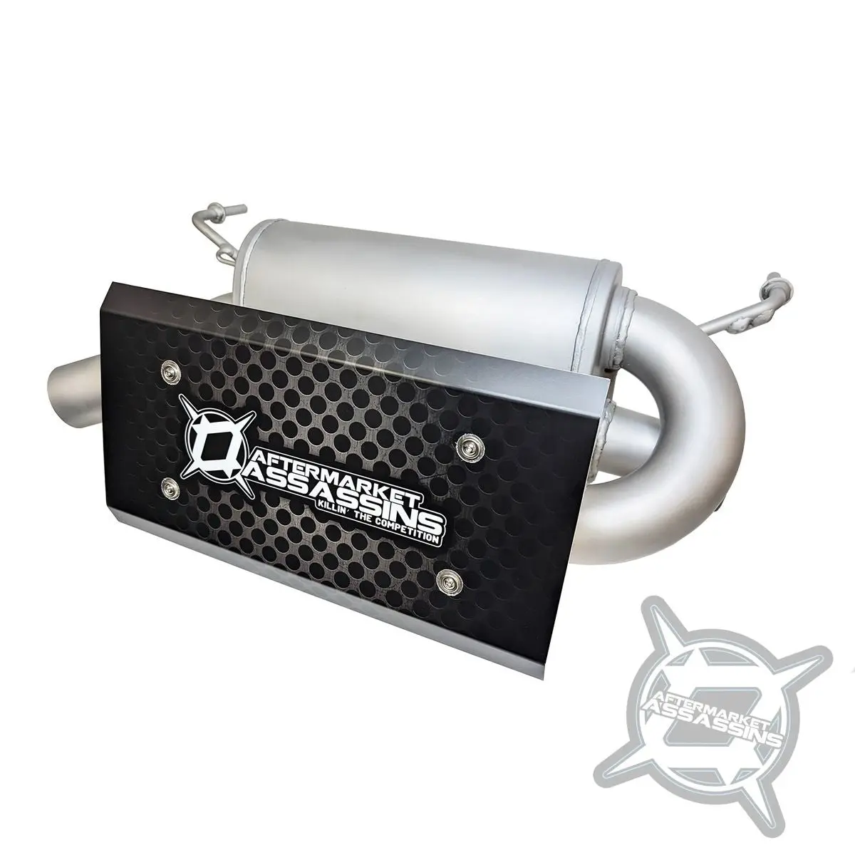 Dual Suppressor Slip-On Exhaust For '24+ Rzr Xp 1000 By Aftermarket Assassins 1