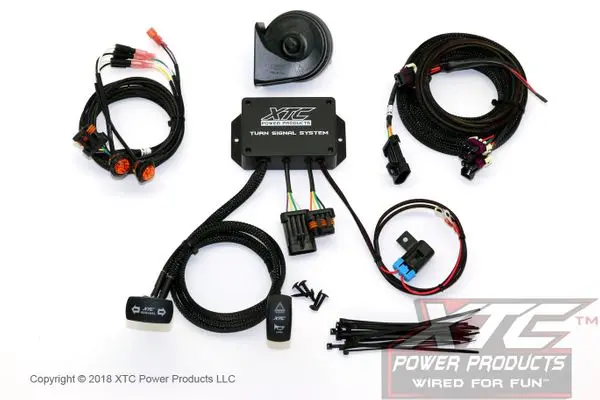 Xtc 2019 New Style Ranger Xp 1000 Plug & Play™ Turn Signal System With Horn Tss-Pol-Gbu 1